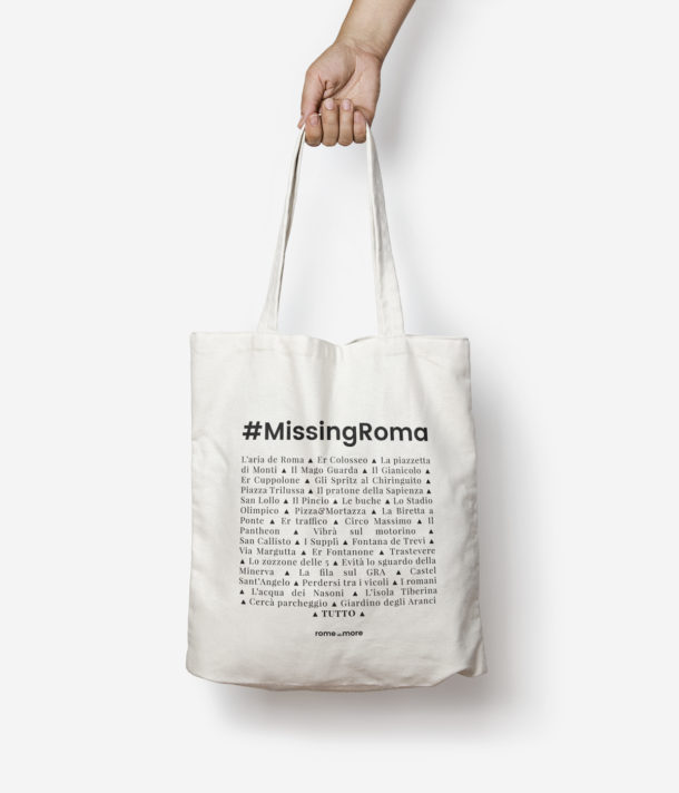 Tote bag 'MissingRoma'