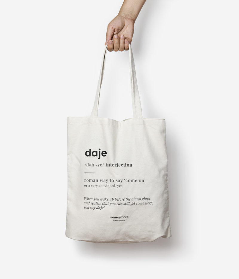 Tote bag 'Daje'