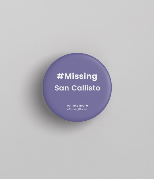 Spilla #MissingRoma 'San Callisto'