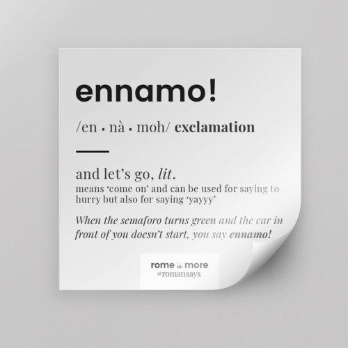 Sticker 'Ennamo'