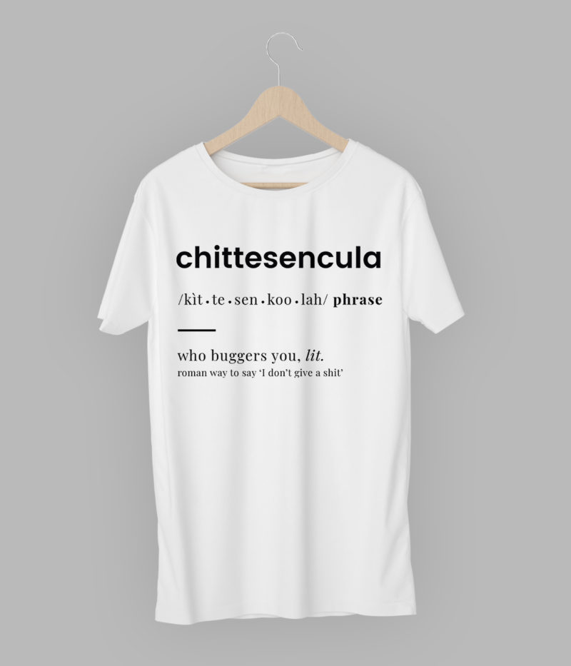 T-Shirt 'Chittesencula'