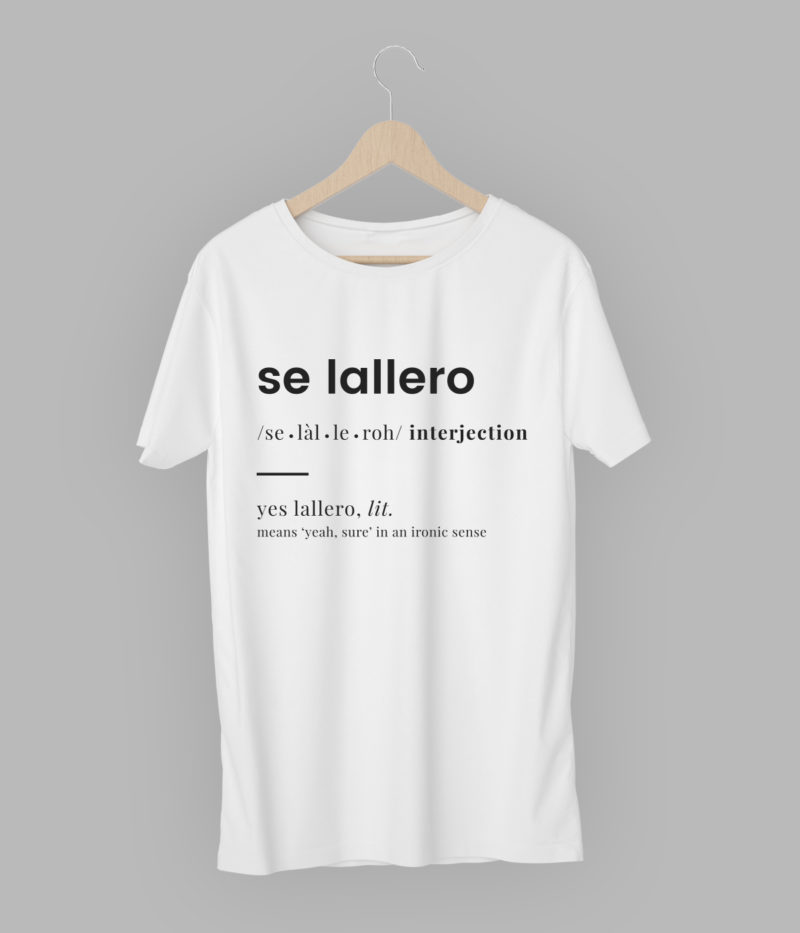 T-Shirt 'Se Lallero'