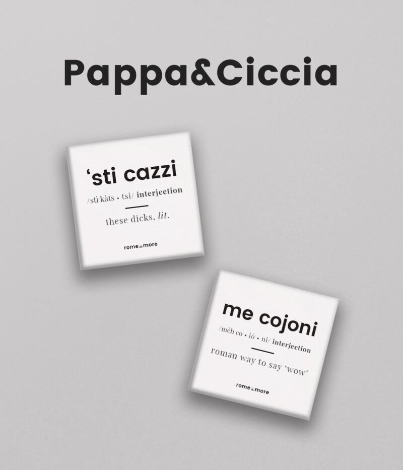 Set Calamite 'Sti Cazzi/Me Cojoni"'