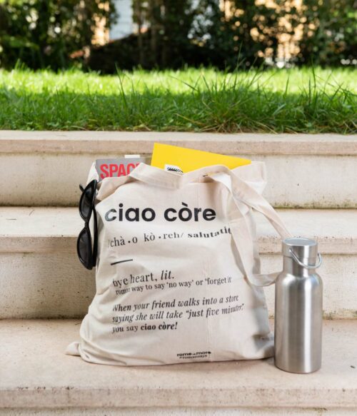 Tote bag 'Ciao Còre'