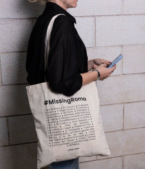 Tote bag 'MissingRoma'