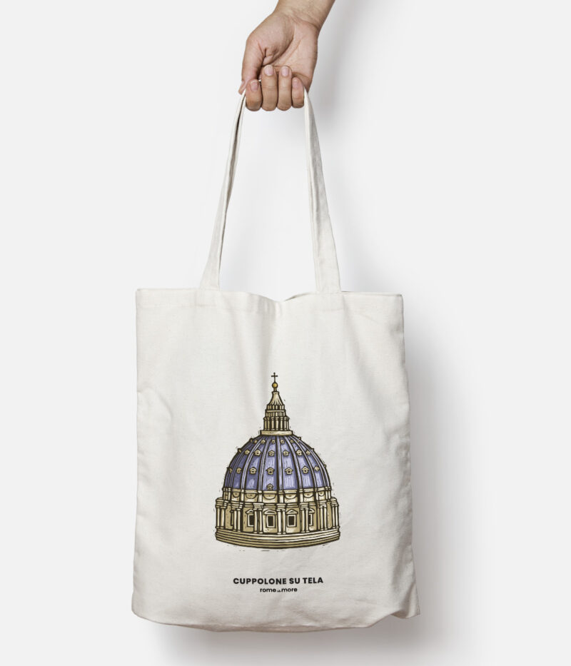 Tote bag 'Cuppolone su Tela'