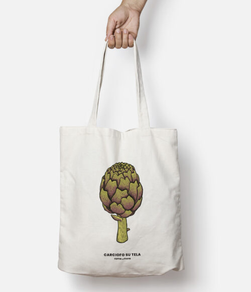 Tote bag 'Carciofo su Tela'