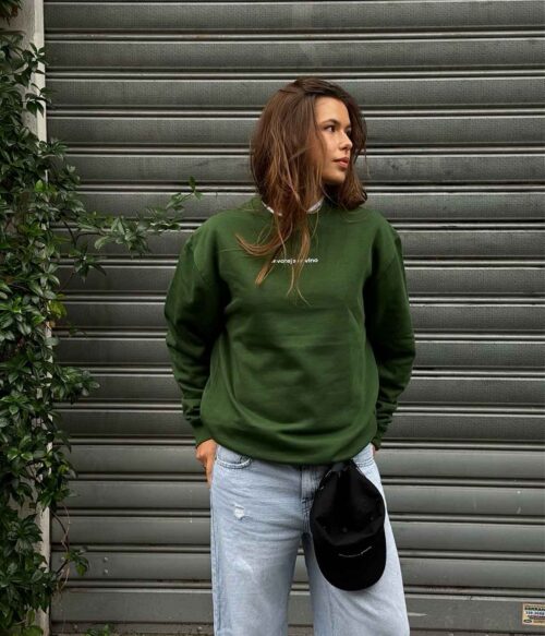 Felpa 'Levateje er vino"