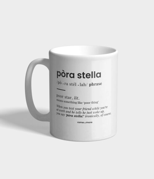 Tazza 'Pòra stella'