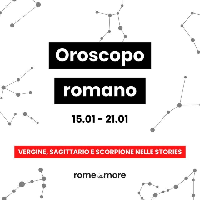 Ecchice✨

#OroscopoRomano #RomeIsMore